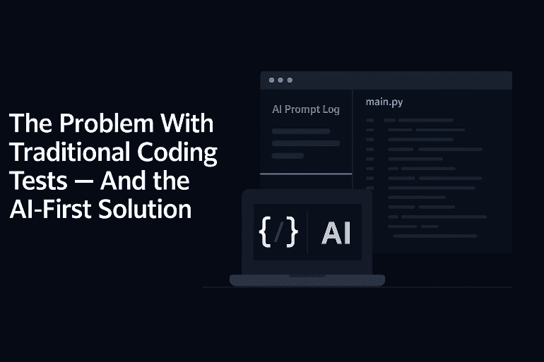 The Problem With Traditional Coding Tests — And the AI-First Solution